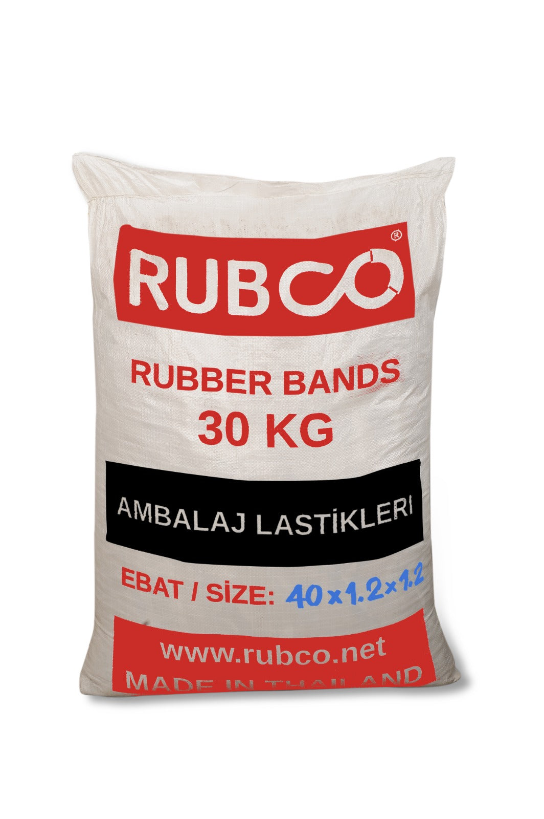 Rubco Ambalaj Lastiği  30 KG 40 mm (1 çuval)