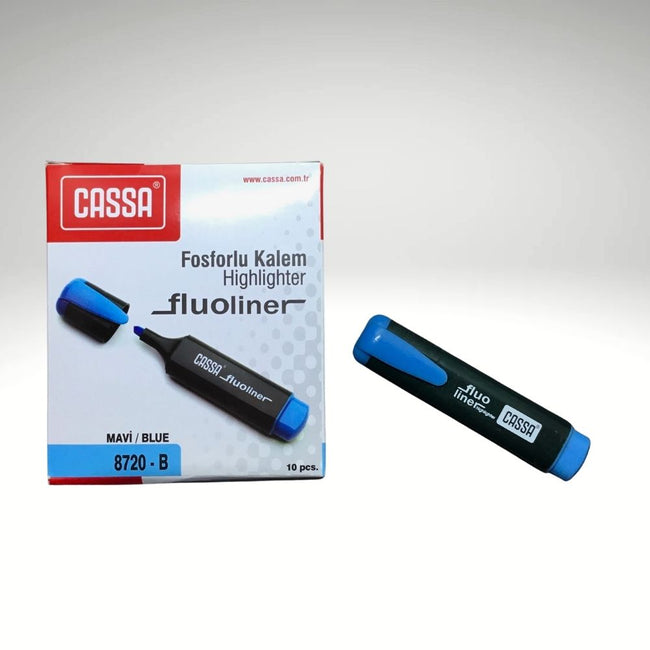 Mavi Fosforlu Kalem Hover Image