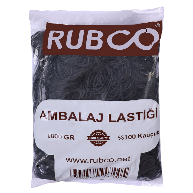 Rubco Ambalaj Lastiği Siyah 1 KG 70mm Hover Image